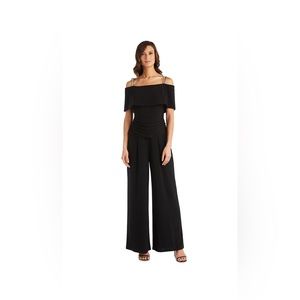 R&M Richards Black Jumpsuit